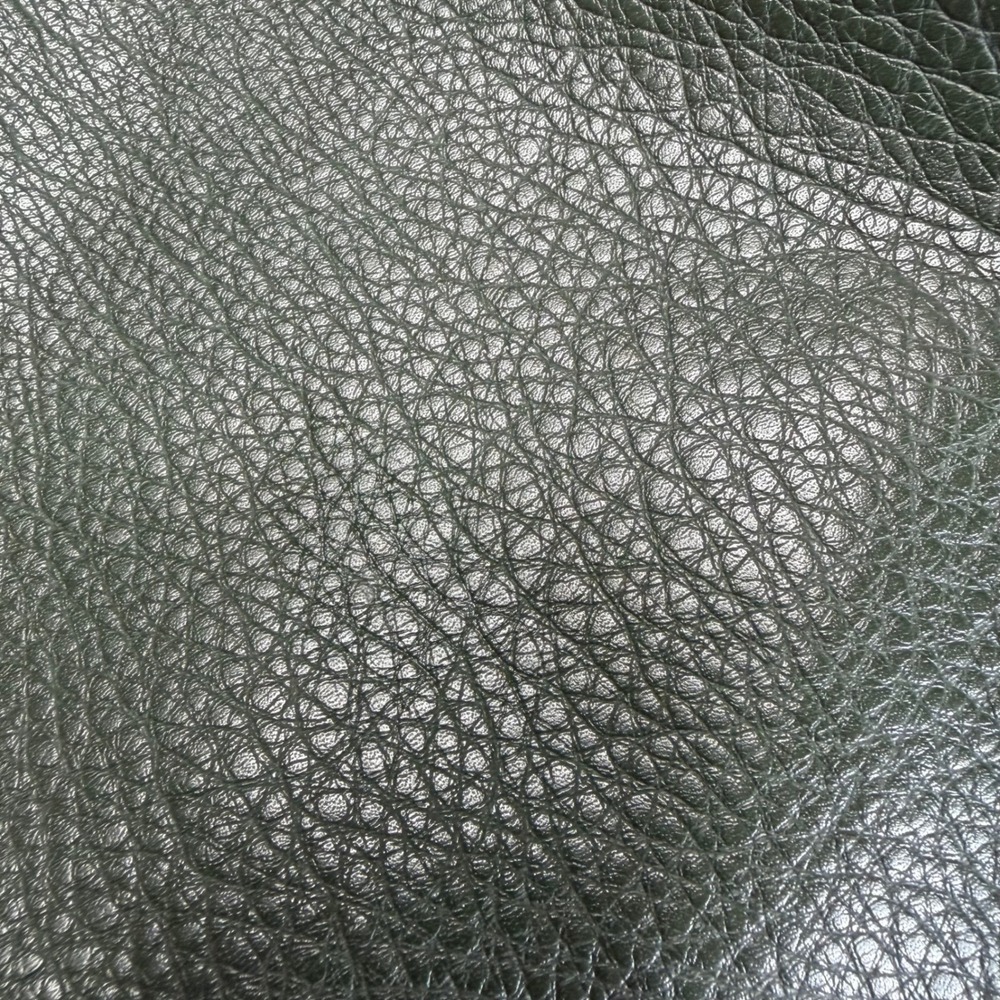 ANTHROPOLOGIE The Love Knot Sloucy Hobo Bag Forest Green Pebbled Knotted Strap - Picture 4 of 10